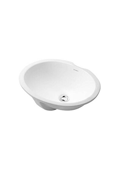 Duravit - Dune Tezgahaltı Hilton Lavabo Beyaz 52 cm OUTLET - 0481570000-