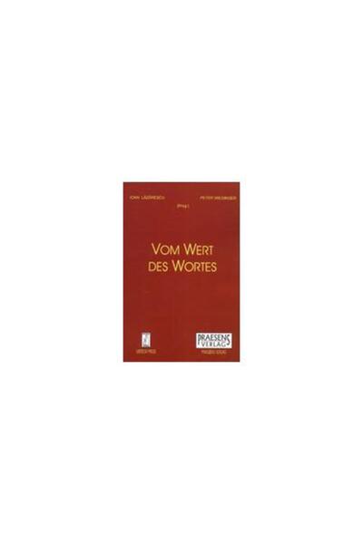 Editura Meteor Press Vom Wert Des Wortes, Ioan Lazarescu