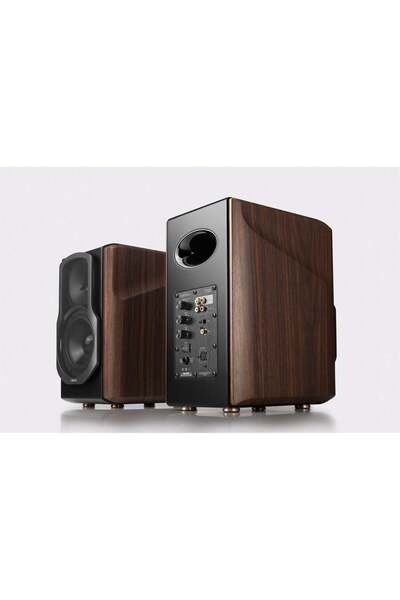Edifier S2000MKII Güçlü Hi-Fi Raf Tipi Aktif Hoparlör Bookshelf Speaker (Kahverengi)
