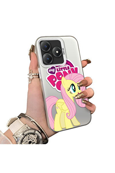 ucuc Realme Note 60 Compatible Hard Acrylic Back Silicone Edge Lens Protectio...