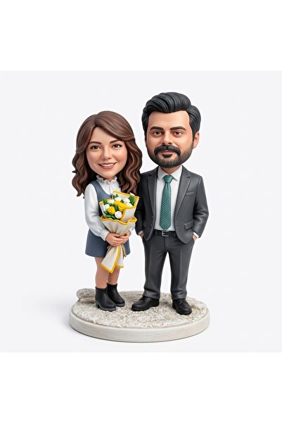 TK 3D Studio Kişiye Özel Fotoğraftan 3D Baskı Figür | Özel Hediye | Boyama Kiti