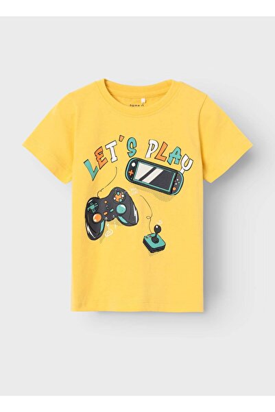 name ıt Yellow t-shirt