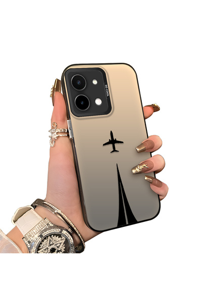 ucuc حافظة حماية لعدسة الهاتف من السيليكون الصلب أكريليك متوافقة مع شبكة 4G م...