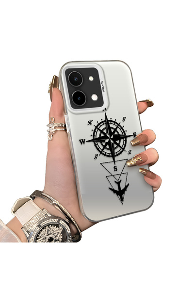 ucuc حافظة حماية لعدسة الهاتف من السيليكون الصلب أكريليك متوافقة مع شبكة 4G م...