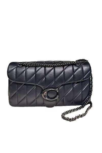 COACHOU Tabby 26 Quilted leather shoulder bag/ can be worn crossbody（Black Co...