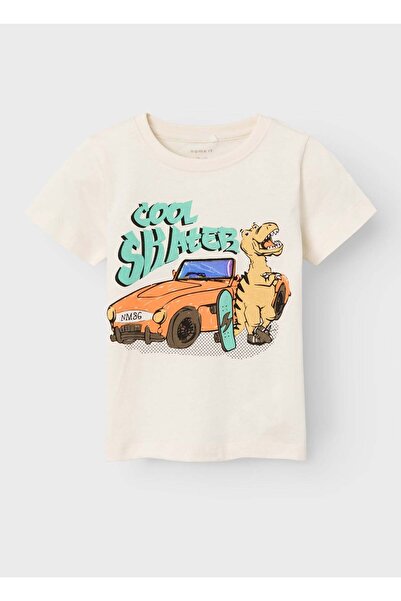 name ıt T-Shirt Cream