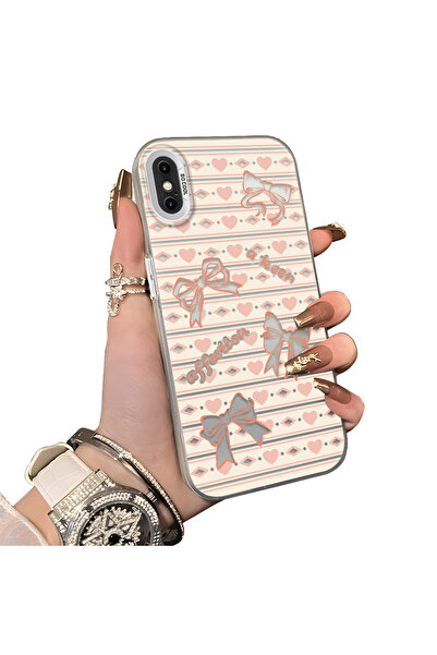 ucuc iPhone XS Max Compatible Hard Acrylic Back Silicone Edge Lens Protection...