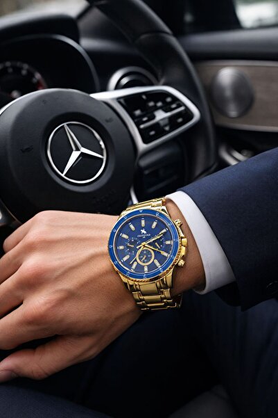 Diaz Shop Royal Blue Lüks Erkek Saat