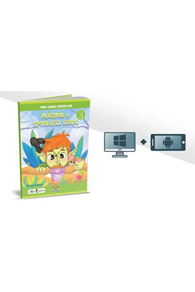 Editura EDU Prin lumea povestilor - Mugurel si spiridusul verd