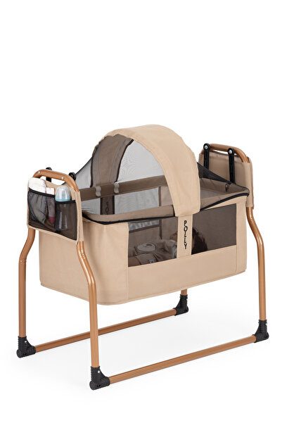 POLLY BABY X-LARGE KETEN TENTELİ FİLELİ SİLİNEBİLİR DEMONTE PORTATİF SALLANIR...