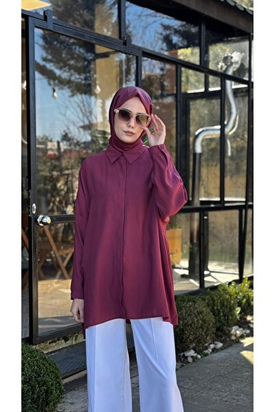 QOOQ STORE QOOQ Yarasa Kol Gömlek 26ss233