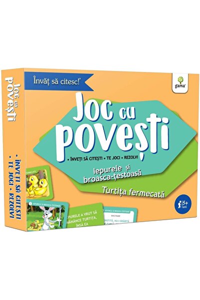 Editura Gama Joc cu povesti: Iepurele si broasca testoasa. Turt