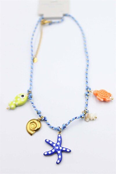MENESSA قلادة سحر البحر - أزرق
