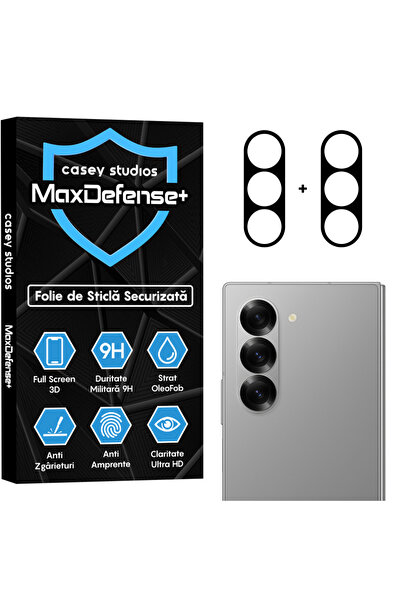 Casey Studios Set 2x Folie Camera Samsung Galaxy Z Fold6, Anti Zgarieturi, An...