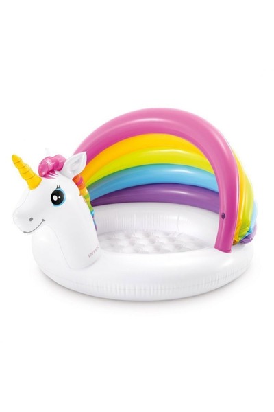 Selgot Piscină gonflabilă pentru copii, Unicorn, Multicoloră