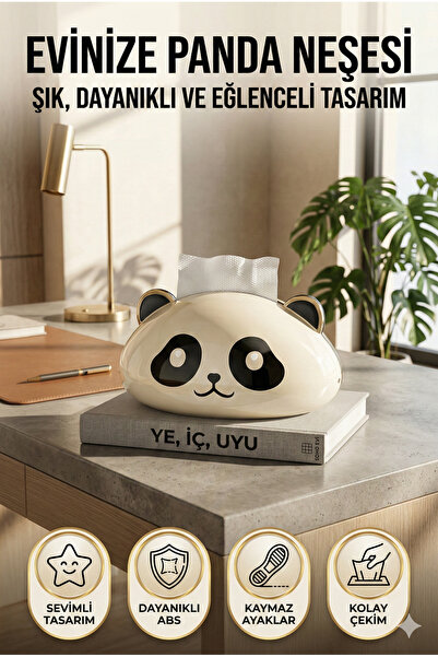 Playtronik Peçetelik Kağıt Havluluk - Dekoratif Kağıt Mendil Kutusu ve Masaüs...