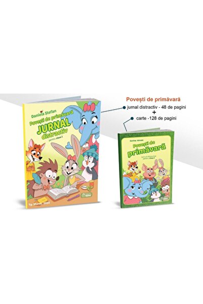 Editura EDU Povesti de primavara. Lecturi distractive pentru c