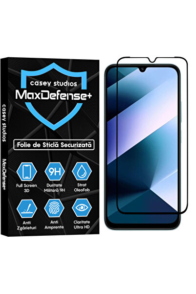 Casey Studios Folie Xiaomi Poco C85, Full Cover 3D, Full Glue, HD, Anti Zgari...