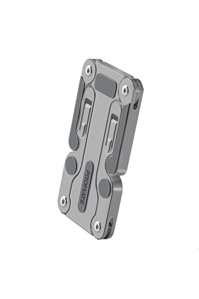 Promate Ultra-Portable Laptop Stand, Multi-Angle Aluminum Holder for Laptops,...