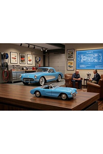 Tıfıl Toys Zamanın Ruhu: Eski Klasik Model Oyuncak Araba Açılabilir kapılı Çe...