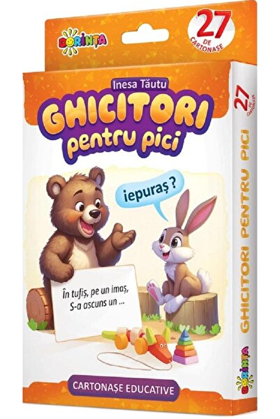 Editura Dorinta Ghicitori pentru pici. 27 de cartonase, Inesa Taut