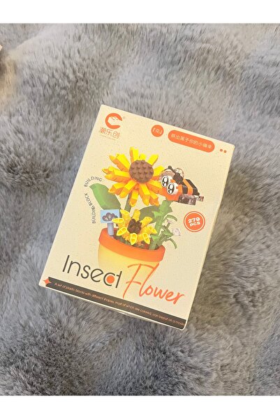 ZephiaStore زهرة الشمس والنحل أزرق بلون الكوبالت آيدا فلاور ليجوس