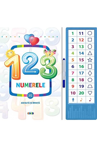 Editura Prut International 123 Numerele. Asculta si invata