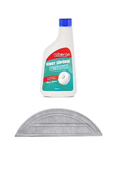 Roborge روبروك كيو 8 ماكس برو + قماش تنظيف للمكنسة الكهربائية الروبوتية + منظ...