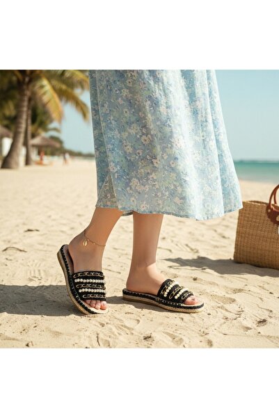 OEM Παντόφλες με διακοσμητικές εφαρμογές για γυναίκες, ευέλικτη Παντόφλες , ι...