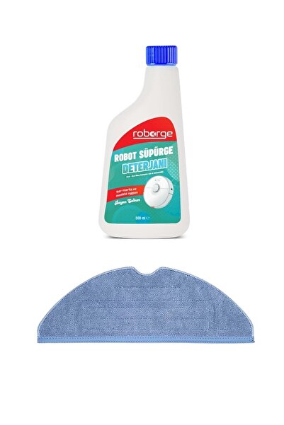 Roborge Roborock S7 Max V Robot aspirator cu pânză de mop + detergent pentru ...