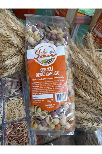 şamama Sebzeli Deniz Kabuğu Makarna 300 gr