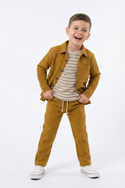 MiaBaby موسمي طقم كاجوال من 3 قطع