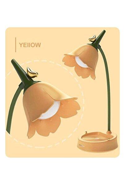 Arabest LED Desk Lamp Cordless Table Light Adjustable Gooseneck Dimmable Touc...