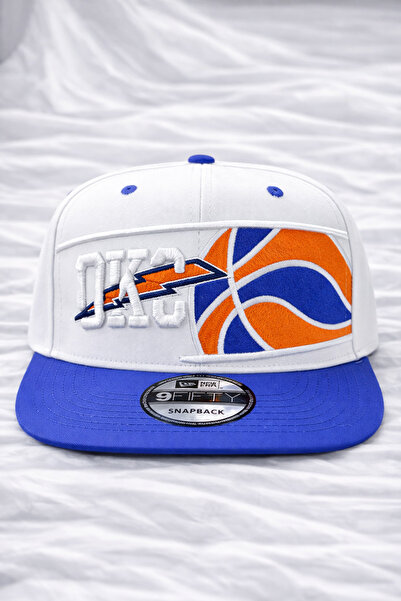 MotionAİR OKC Nakışlı Hip Hop Snapback Şapka – Düz Vizör Street Style Basketb...