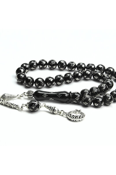 HÜNERTAŞ Multi-Pyramid Processing Oltu Stone Prayer Beads