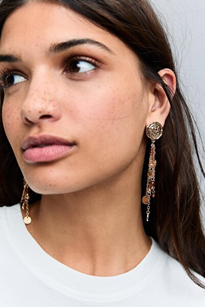 Bershka Sarkık küpe