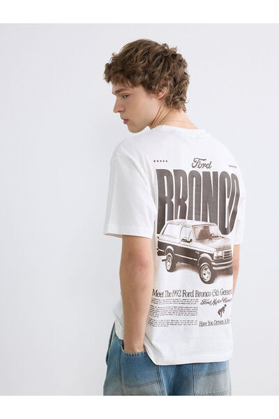 LC Waikiki Peak New Season Crew Neck Ford Printed Men's T-Shirt