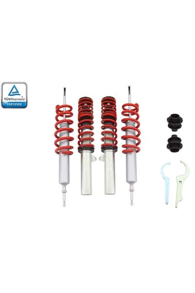 KITT Suspensie sport reglabilă compatibilă cu BMW Seria 1 E81/E87 Hatchback 3...