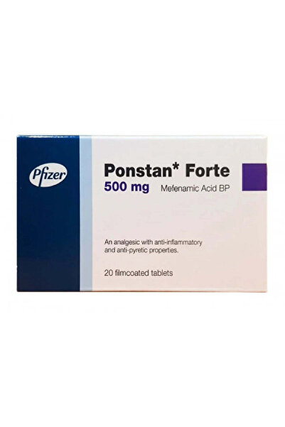 PFIZER CONS HEALTHCARE NO POST PONSTAN FORTE TAB 500MG 20S