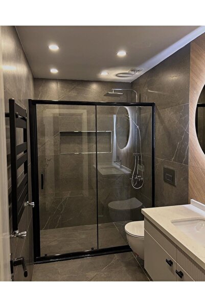 Viera Concept Ön cephe 1+1 şeffaf 5 mm temperli cam duşakabin