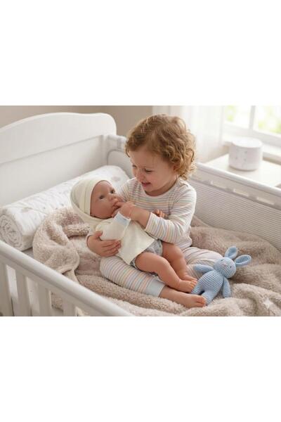 Tıfıl Toys Roza 40 cm Yenidoğan Bebek - Yumuşak Dokulu Uyku Arkadaşı ve Batta...