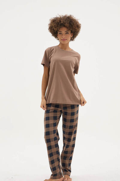 KLY Нов сезон Модал-памук Дамски стилен дизайн пижама комплект