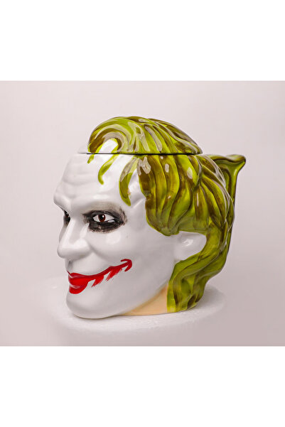 doremodam 3D Joker Design Porcelain Mug with Lid