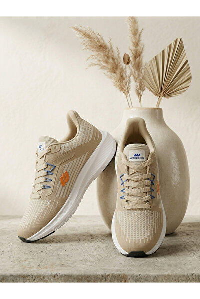 WORLDCUP أحذية رياضية رجالية للجري - حذاء رياضي خفيف قابل للتنفس مناسبة للصال...