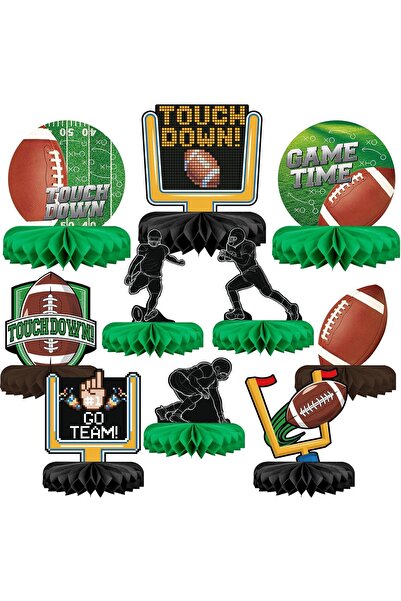 Arabest 10 football party decorations, desktop logo, football sports birthday...