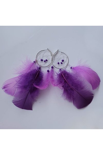 Handmade Minis Boutique Cercei Dreamcatcher handmade