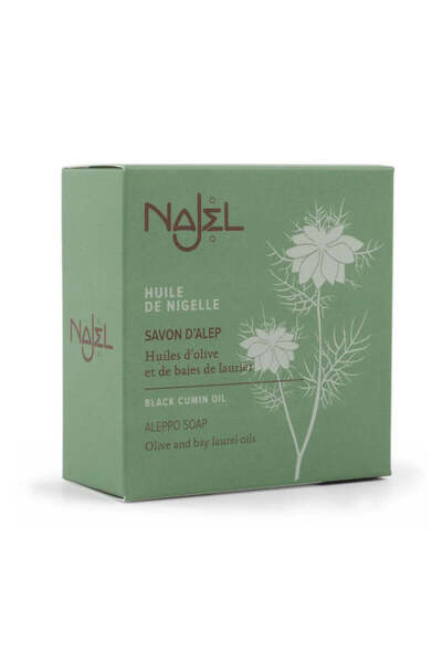 NAJEL ALEPPO BLACK CUMIN OIL SOAP 100G