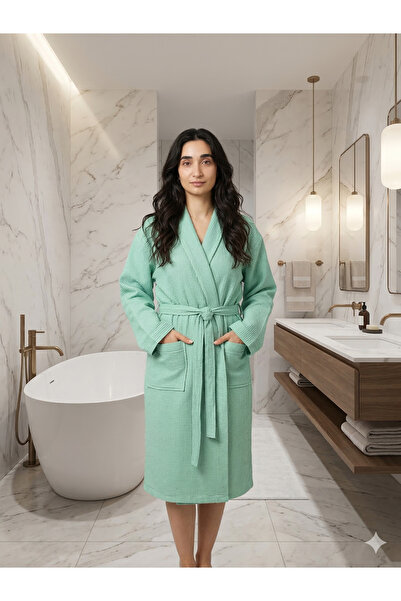 nf natural fabrica Design Cotton of Piqué Bathrobes (Summer-Winter)