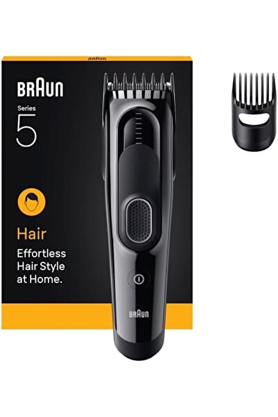 Braun Group ماكينة حلاقة براون سيريز 5 مع 9 إعدادات للطول، للاستخدام الرطب وا...
