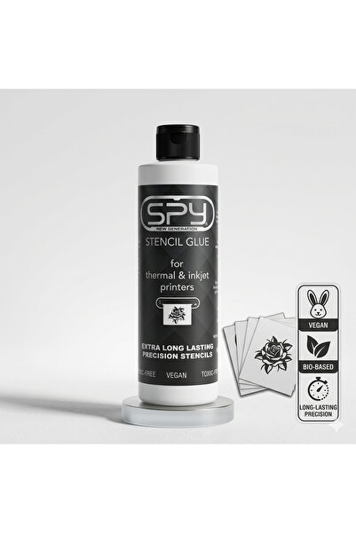 SPY Stencil Glue 250 ml Tanklı ve Termal Yazıcılar
